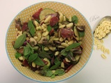 Salade de cavatelli courgette et champignons