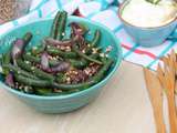 Salade de haricots verts au sarrasin (Ottolenghi)