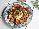Salade de légumes rôtis et ricotta tout au Airfryer