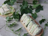 Sandwichs anglais au concombre