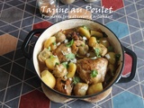 Tajine au poulet, pommes de terre et coeurs d'artichaut