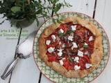 Tarte à la tomate de Simone Zanoni avec son astuce pour remplacer la moutarde