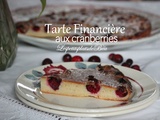 Tarte financière aux cranberries