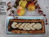 Tarte fine poire Banania