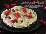 Tarte meringuée aux groseilles