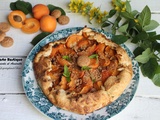 Tarte rustique aux abricots et amaretti