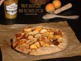 Tarte rustique aux boules d'or