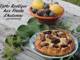 Tarte rustique aux fruits d'automne et aux carambars