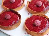 Tartelettes choco framboises