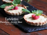Tartelettes framboises et chocolat blanc