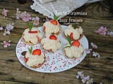 Tartelettes tiramisu aux fraises