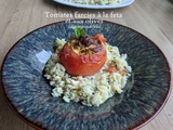 Tomates farcies à la feta et aux olives