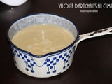 Velouté d'artichauts au cumin