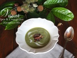 Velouté de cèpes et courgettes