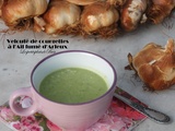 Velouté de courgettes à l'ail fumé d'Arleux - balade à Arleux