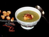 Velouté de poireaux au bacon