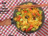 Wok de courge spaghetti