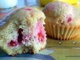 Muffins aux groseilles du jardin