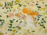 Cullen Skink soupe de Haddock écossaise