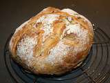 Pain de campagne aux graines cuisson cocotte en fonte