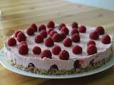 Cheesecake aux framboises