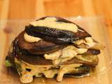 Mille feuille d'aubergines