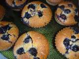 Muffins aux myrtilles