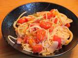 One pan pasta aux tomates cerises