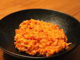 Risotto poivrons et chorizo