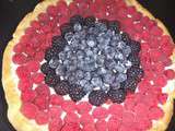 Tarte aux fruits rouge