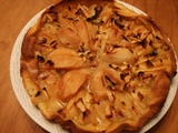 Tarte pommes poires