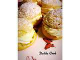 Choux à la chantilly et son craquelin (recette de Monsieur Michalak )