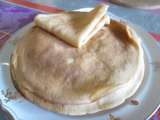 Crêpes au lait d'amandes