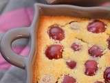 Clafoutis cerises coco minute