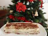 Buche au tiramisu (noel j-6)