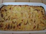 Gratin pommes de terre moutarde