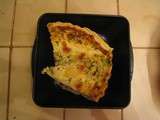 Quiche mozzarella-courgettes