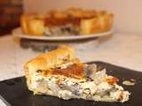 Quiche poulet - champignons (partenariat Lou)