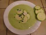 Soupe courgettes-kiri