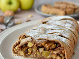 Apfelstrudel ou strudel aux pommes {vegan}