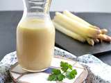 Bouillon aux épluchures d'asperges