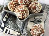 Cake balls sans cuisson {choco - coco - baies de goji}