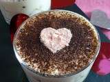 Cœur de tiramisu # Saint Valentin #