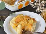 Gratin de pomme de terre et butternut