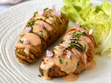 Pommes de terre Hasselback… et patates douces aussi