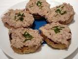 Rillettes de sardine au beurre et au piment