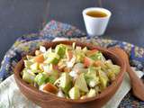 Salade d'endive à l'avocat et aux pois chiches