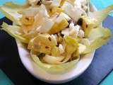 Salade d'endive sauce au curry