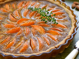 Tarte amandine aux abricots