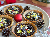 Tartelettes au chocolat façon mendiants